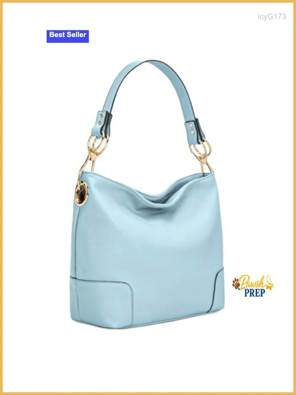 Hobo Bag Top Handle Satchel Shoulder Purse Bucket Handbag Faux Leather